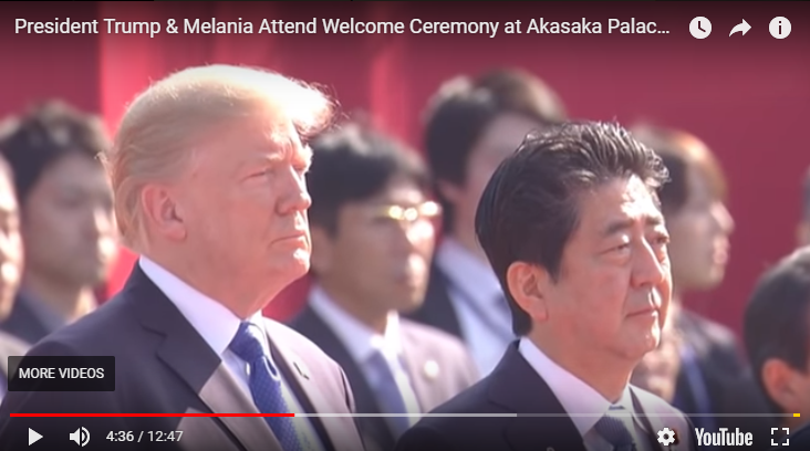 Trump Visits Japan